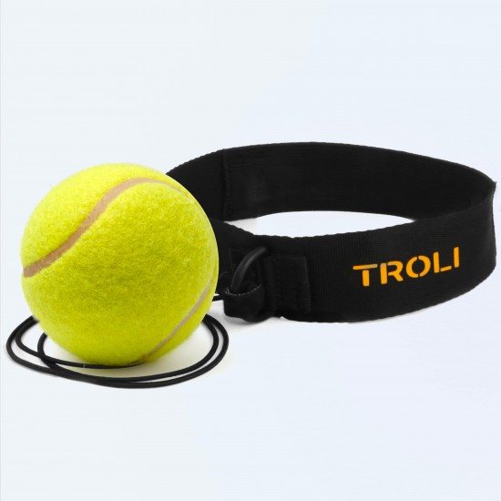 FIGHT BALL, мяч для отработки ударов — файтбол, теннисный шарик на резинке — тренажер шарик для бокса на голову
