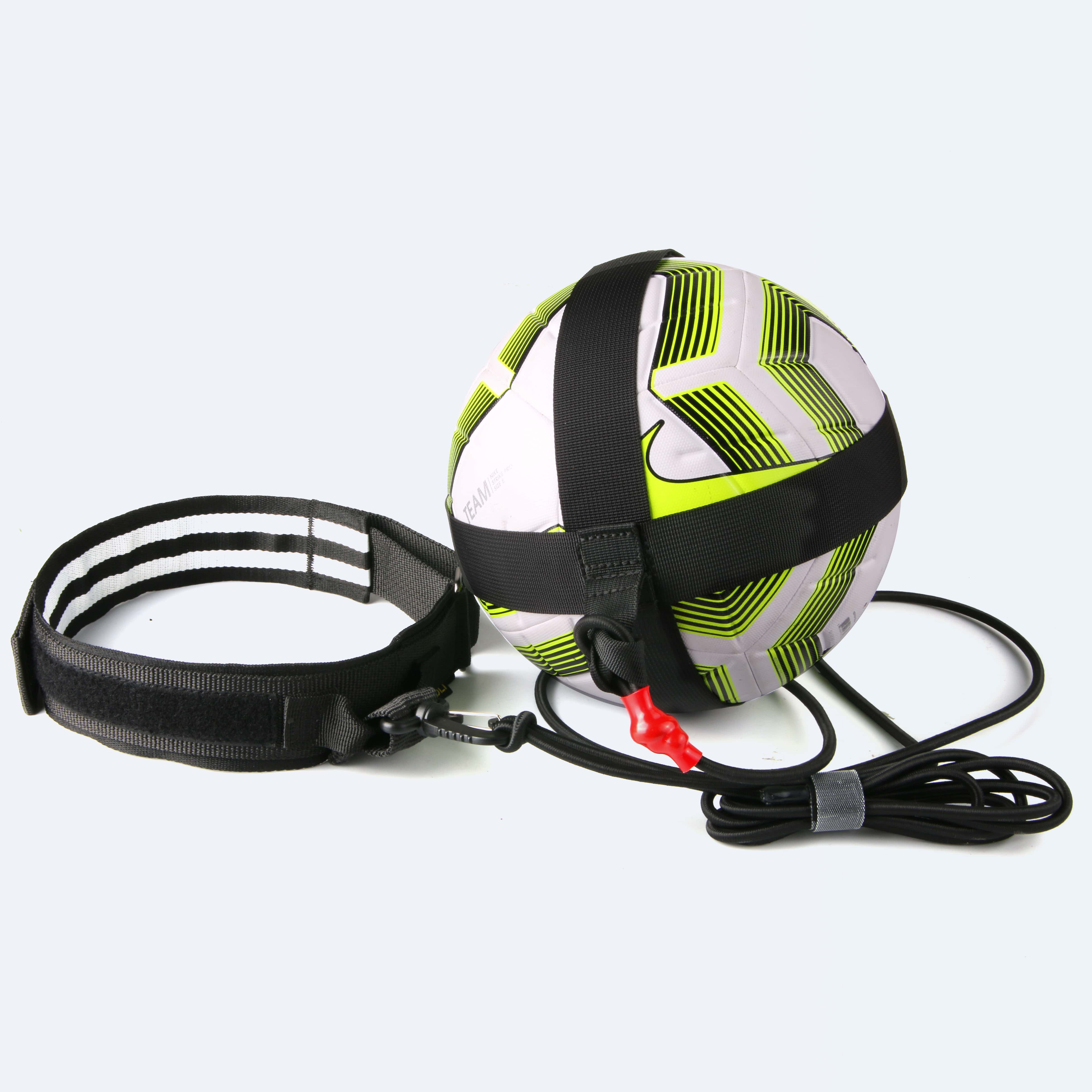 Пояс — ФУТБОЛЬНЫЙ тренажер для отработки ударов | Мяч на резинке для футбола и для набивания мяча
